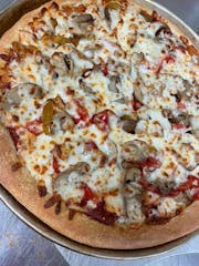 Cheese Pizza with Two Toppings