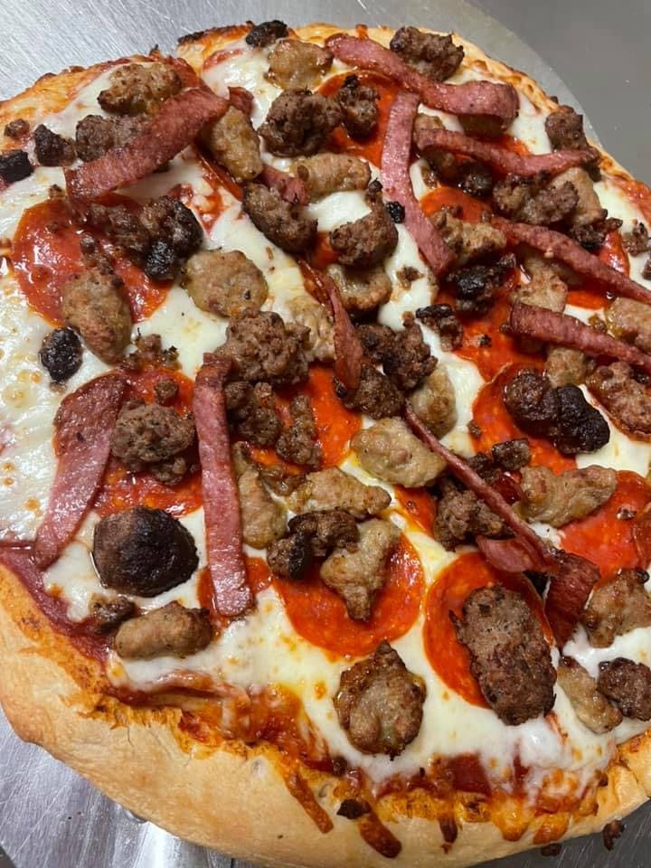 All Meats Pizza