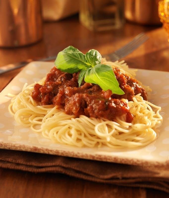 Spaghetti with Marinara Sauce