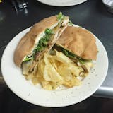 Balsamic Chicken Focaccia Sandwich