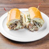 Philly Steak with Mozzarella, Peppers & Onions Wedge Sub