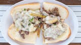 Philly Steak with Mozzarella, Peppers & Onions Wedge