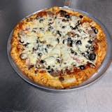 14'' Pizza With Unlimited Toppings Tuesday Special