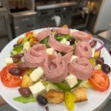 Greek Salad with Ham