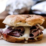 Roast Beef with Pepper Jack Cheese Sandwich