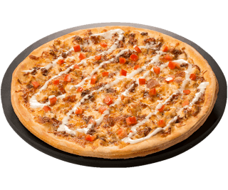 Chicken Bacon Ranch Pizza