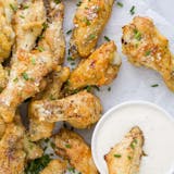 Baked Garlic Parmesan Wings