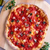 18 inch MARINARA PIZZA (no cheese, vegan)