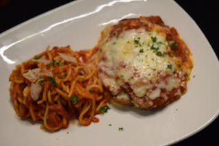 Eggplant Parmigiana Pasta