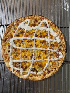 Chicken Bacon Ranch Pizza