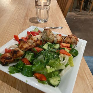 Garden Salad with Grilled Chicken