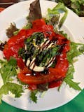Burrata With Roasted Peppers