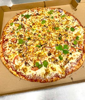 Paneer Tikka Masala Pizza