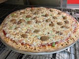 Meatballs Pizza/ Halal