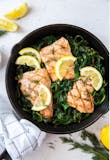 Grilled Lemon Dill Salmon Lunch