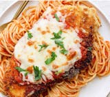 Chicken Parmesan Pasta Lunch