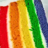 Vanilla Rainbow Cake