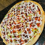 BLT Pizza Slice
