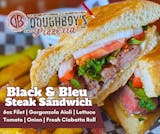 Black and Bleu Steak Sandwich