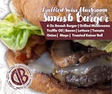 Truffled Swiss Mushrooms Smash Burger