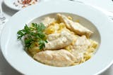 Fettuccine Alfredo e Pollo