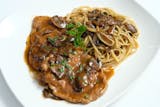 Veal Marsala with Linguine