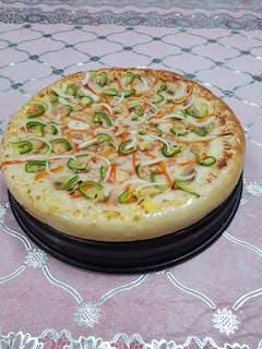 Three Toppings Veggie Pizza