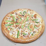 Two Topping Veggie Pizza