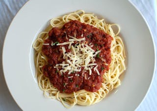 Pasta with Meat Sauce