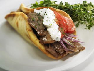 Gyros on Pita Bread