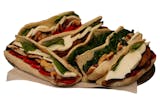 Long Specialty Panini with Fried Eggplant