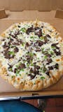 Philly Cheesesteak Pizza