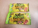2 packs of Sour Patch kids candy