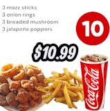 # 10 combo platter