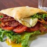 BLT with Fried Egg Panini
