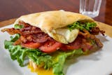 BLT with Fried Egg Panini