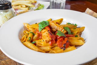 Roasted Red Peppers & Chicken