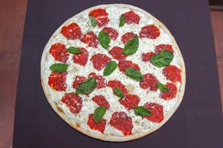 Fresh Mozzarella & Basil Pizza Slice
