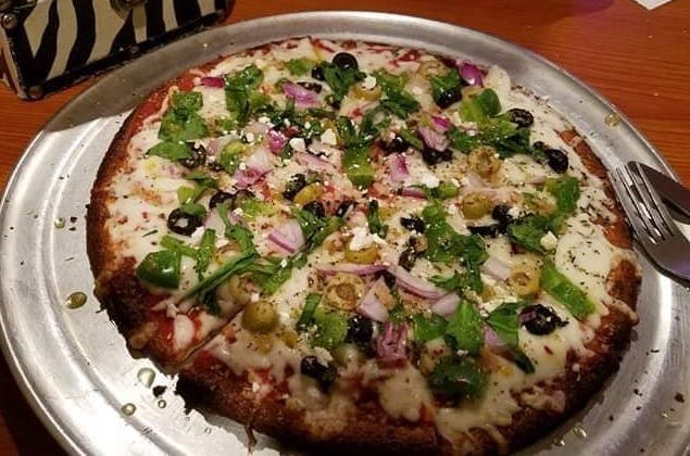 Gluten Free Cauliflower Crust Pizza