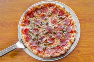 Sausage & Pepperoni Pizza