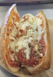 Homemade Meatball  Parmigiana Sub