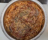 Spaghetti with Homemade Sausage Pasta