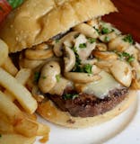 Mushroom Swiss Burger