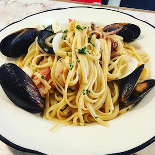 Linguine with Mussels
