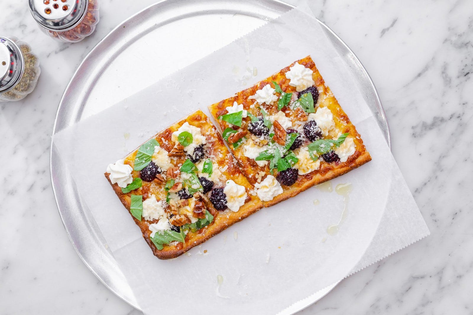 11. Blackberry & Ricotta Pizza