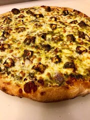 14" Palak Paneer Pizza (Veg)
