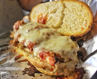 Chicken Parmigiana Sandwich