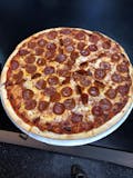 Thin Crust Pizza with One Topping