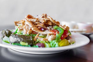 57. Greek Salad with Chicken