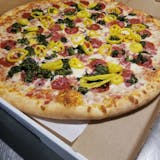 Two House 20'' Pizza with One Topping & 50 Wings Combo